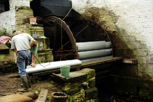 Remontage de la roue : étape 1