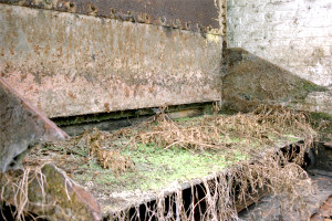 Le déversoir avant restauration